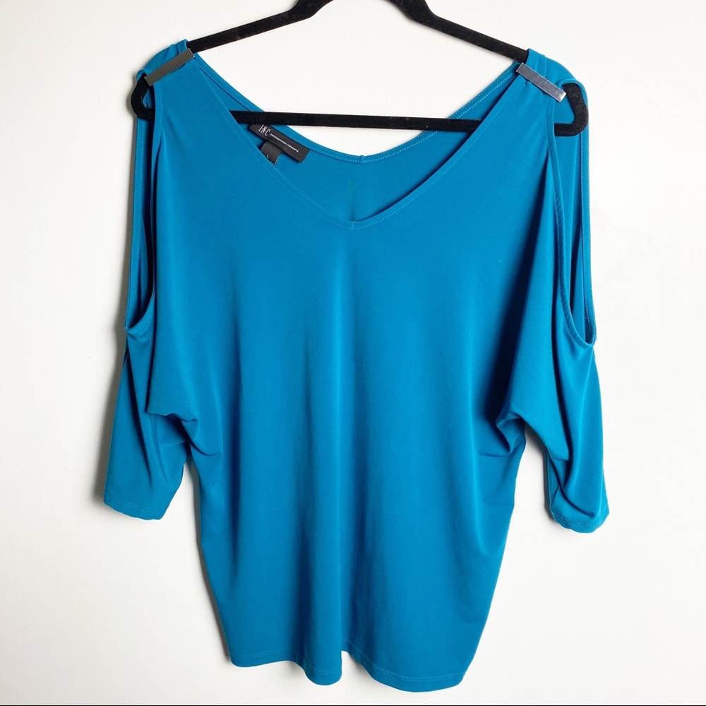 Elegant Blue Women's Top